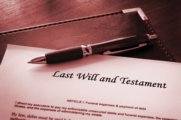 last will and testament