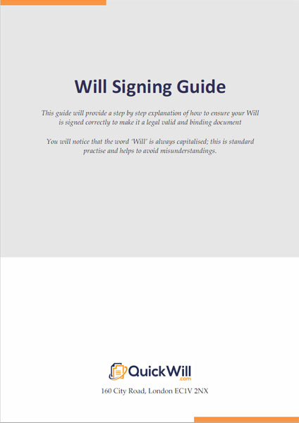 will signing guide